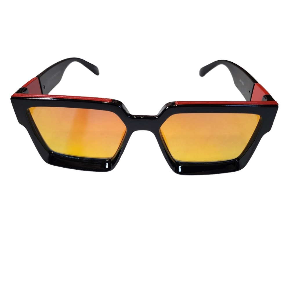 Beverly Square. Concave Mirror. Oversized Sunglasses. - Picture 3 of 4